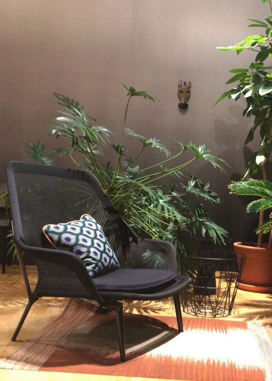 Vitra Slow chair met Ottoman loungestoel