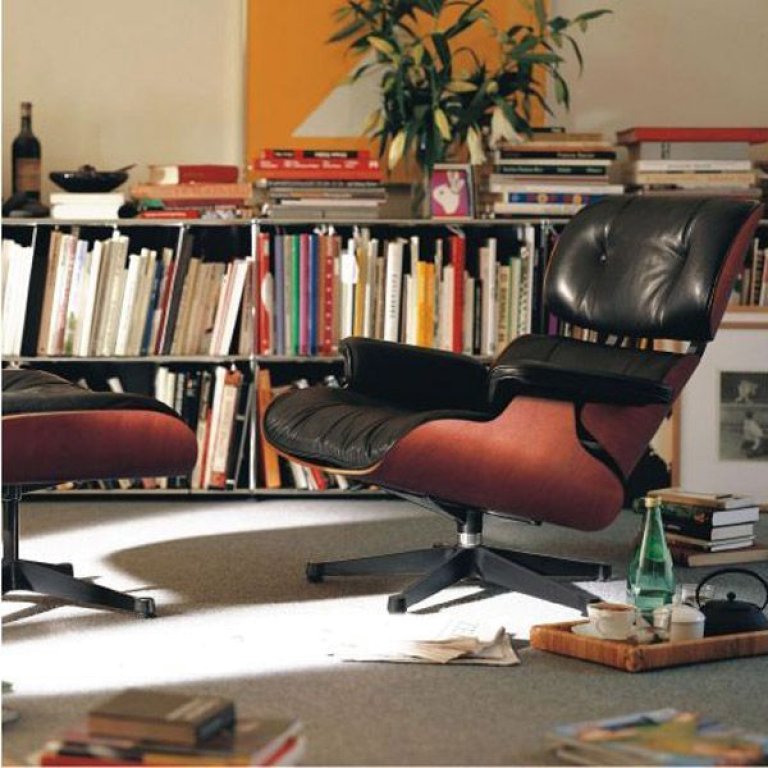 Vitra Ottoman voor Lounge chair
