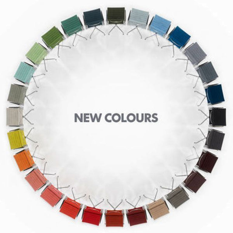 Vitra EA 101 stoel geel/ pastel groen, onderstel verchroomd