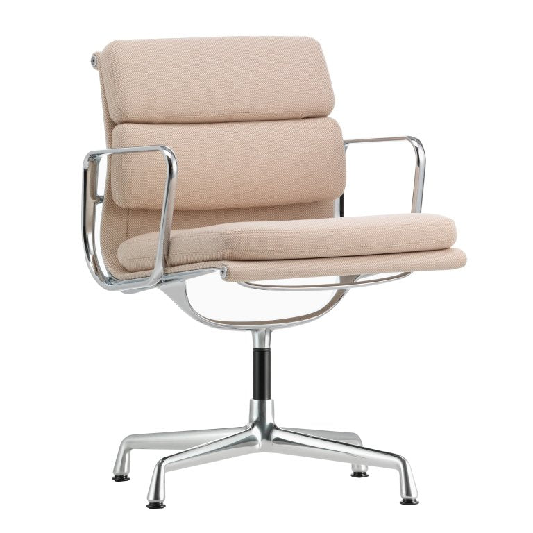 Vitra Aluminium Chair EA 208 fauteuil chroom