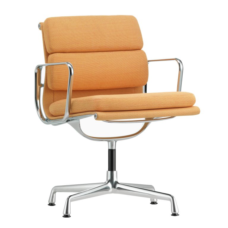 Vitra Aluminium Chair EA 208 fauteuil chroom