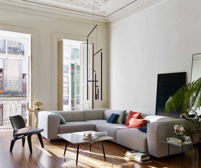 Vitra Eames Coffee Table 760 essen zwart