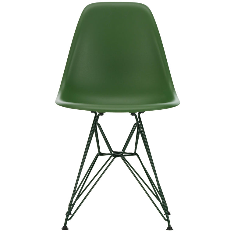Vitra Eames DSR Colours stoel Pebble, onderstel