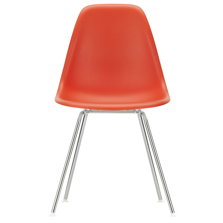 Vitra Eames DSX stoel verchroomd onderstel
