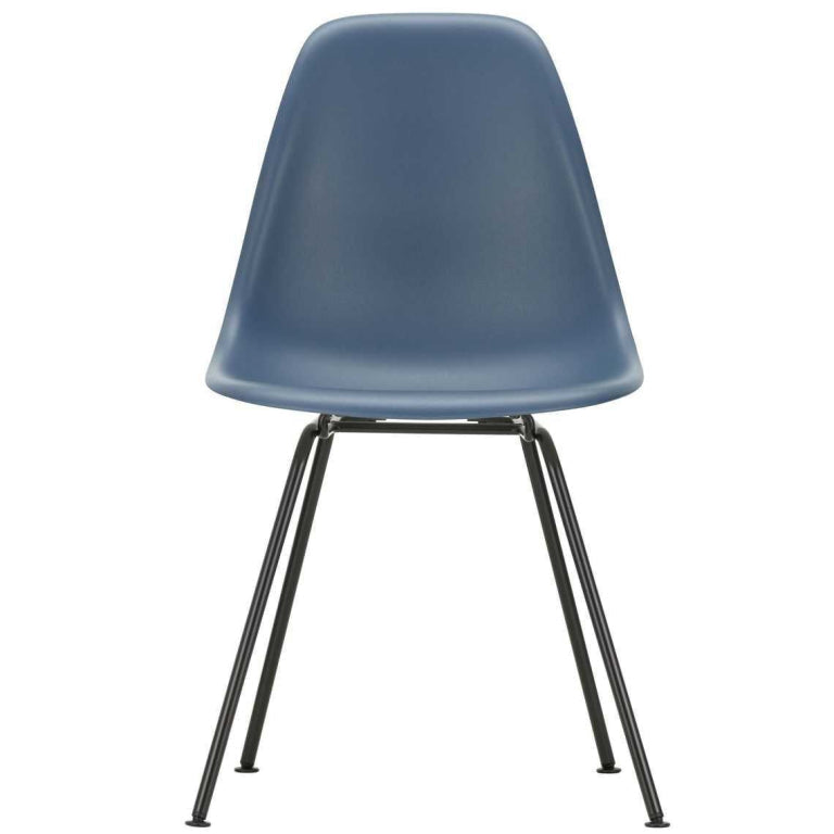 Vitra Eames DSX stoel zwart gepoedercoat onderstel