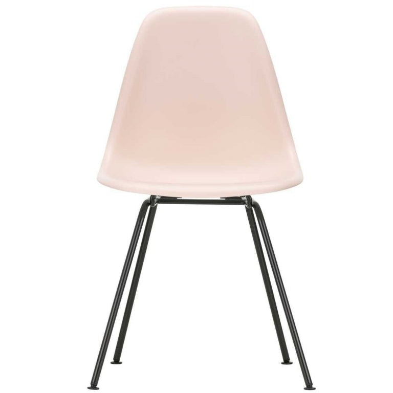Vitra Eames DSX stoel zwart gepoedercoat onderstel
