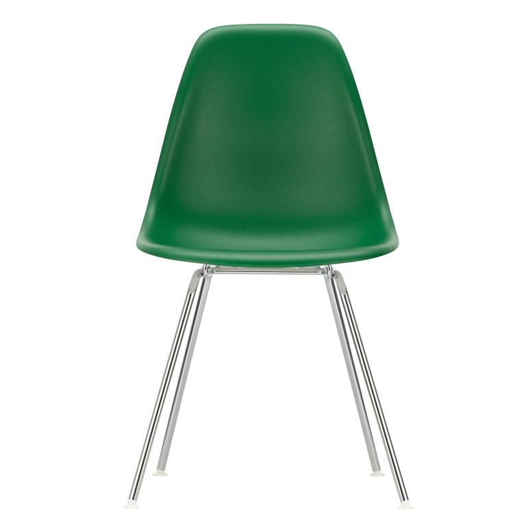 Vitra Eames DSX stoel verchroomd onderstel