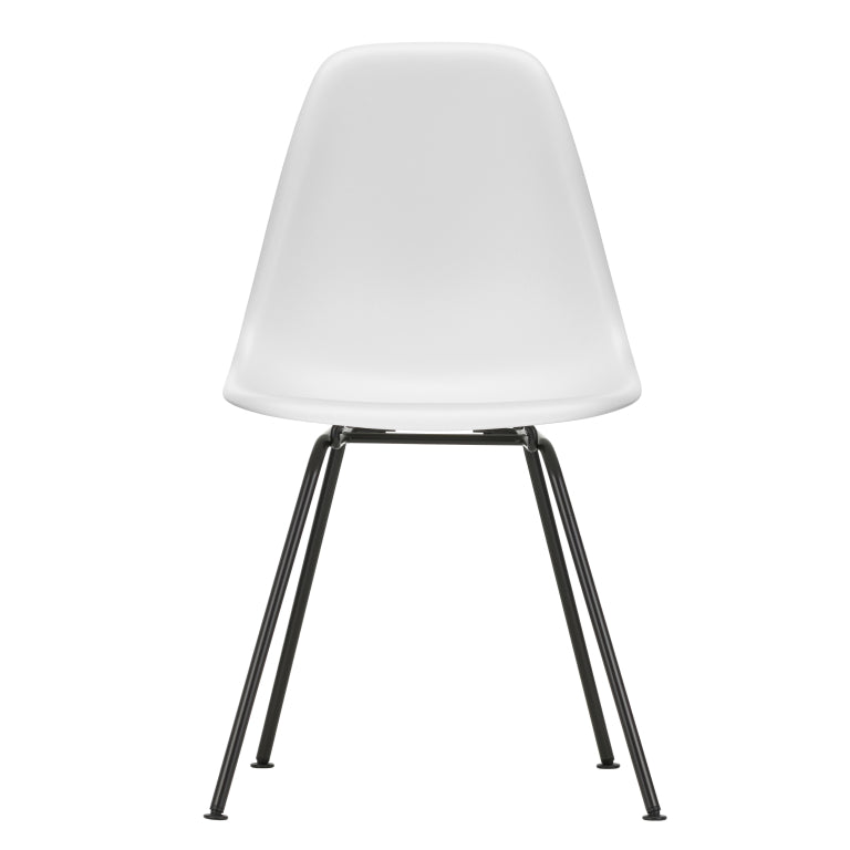 Vitra Eames DSX stoel zwart gepoedercoat onderstel