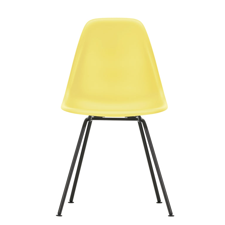 Vitra Eames DSX stoel zwart gepoedercoat onderstel