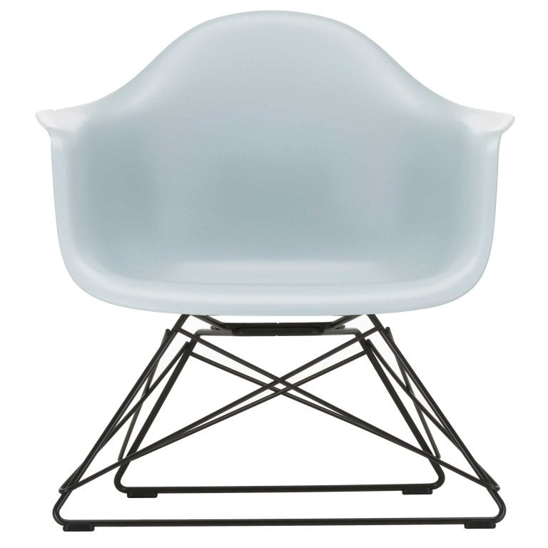 Vitra Eames LAR loungestoel zwart onderstel