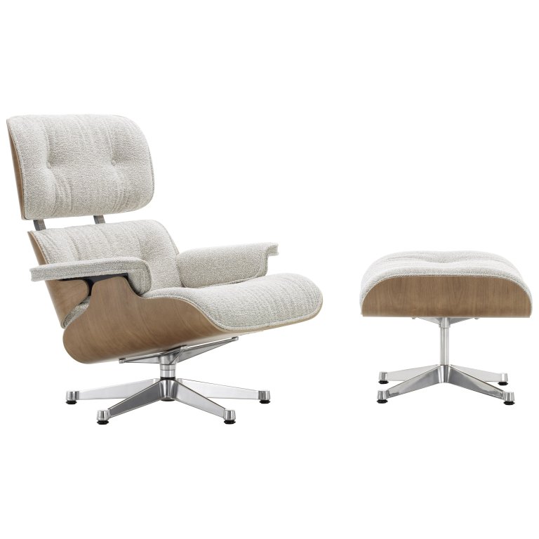 Vitra VitraEames Lounge chair met Ottoman fauteuil (nieuwe afmetingen)