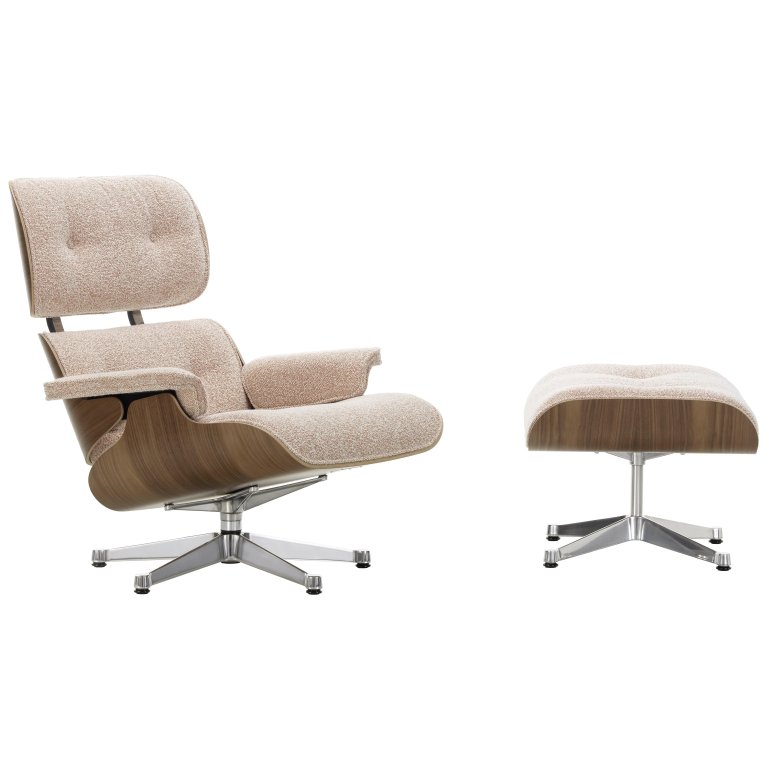 Vitra VitraEames Lounge chair met Ottoman fauteuil (nieuwe afmetingen)
