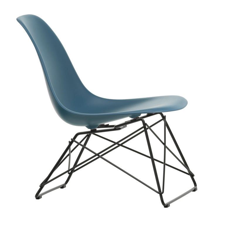 VitraEames LSR fauteuil zwart onderstel