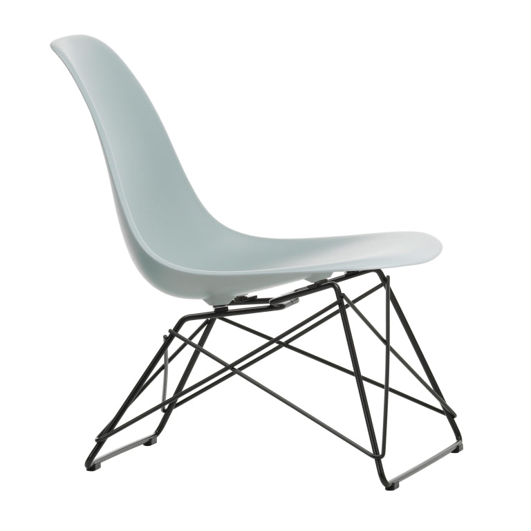 VitraEames LSR fauteuil zwart onderstel