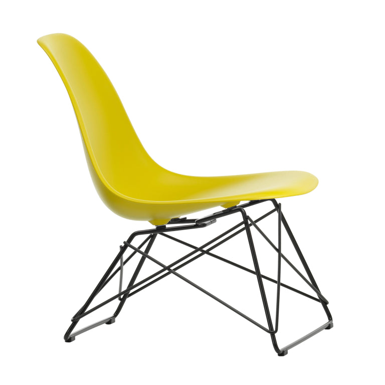 VitraEames LSR fauteuil zwart onderstel