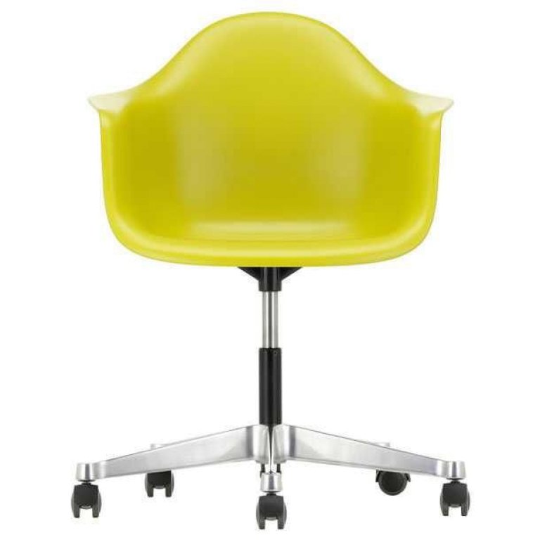 Vitra Eames PACC stoel, draaibaar met wielen