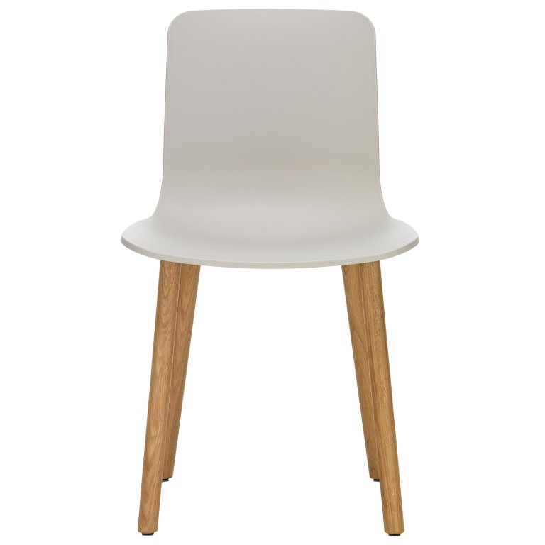 Vitra HAL RE stoel eiken onderstel
