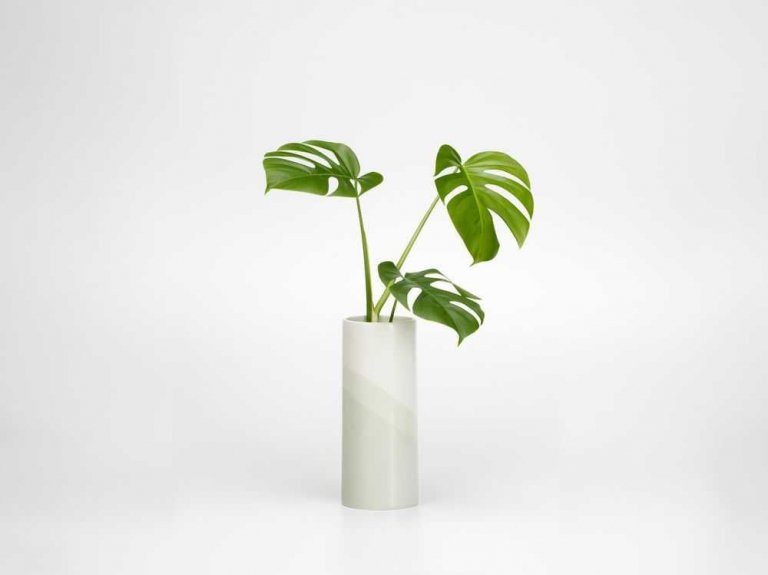 Vitr aHerringbone Vessels vaas glad