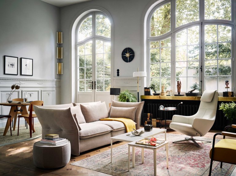 Vitra Mariposa poef large