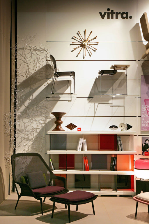 Vitra Slow chair met Ottoman loungestoel