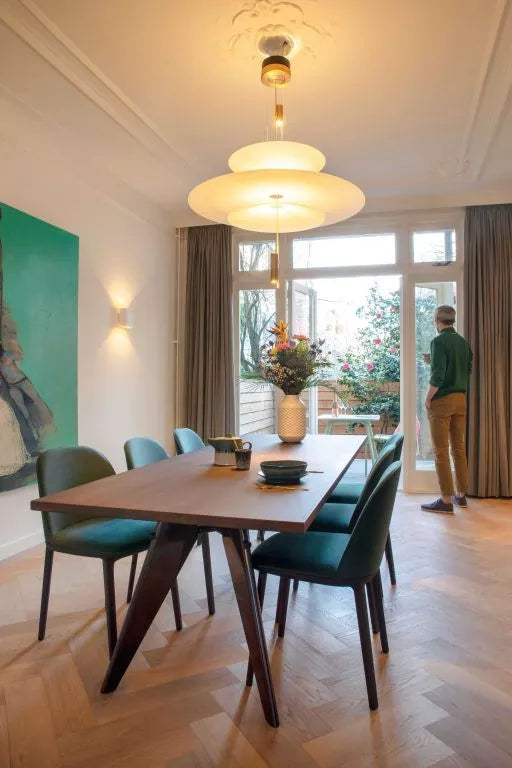 Vitra Softshell Side stoel kastanje, stofsoort