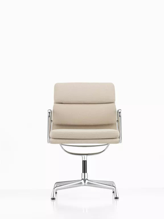 Vitra Aluminium Chair EA 208 fauteuil chroom