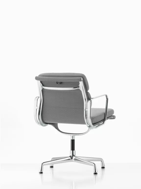 Vitra Aluminium Chair EA 208 fauteuil chroom