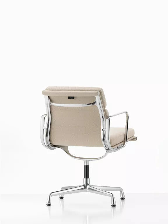Vitra Aluminium Chair EA 208 fauteuil chroom