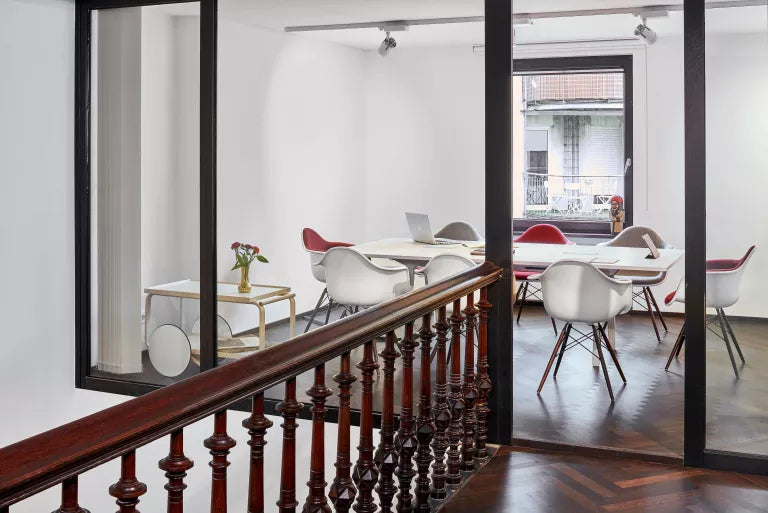 Vitra Eames DAW stoel essen onderstel