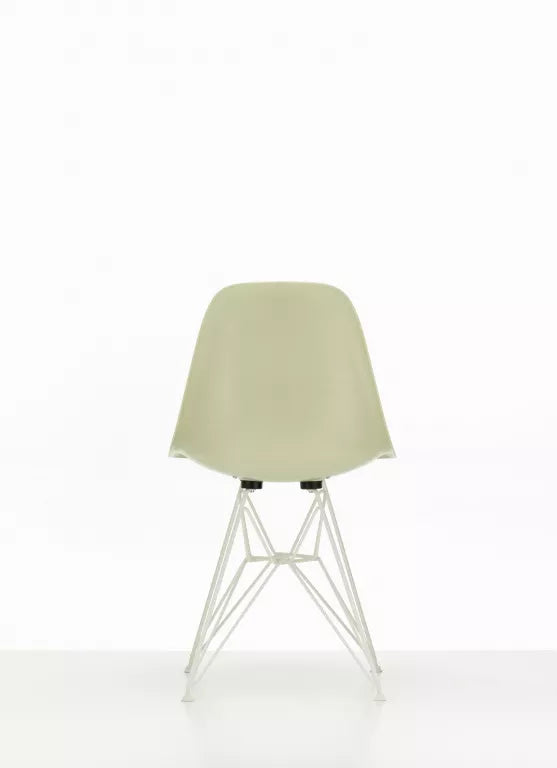 Vitra Eames DSR stoel fiberglass vast zitkussen, classic red