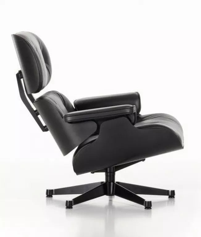 Vitra Eames Lounge chair fauteuil (nieuwe afmetingen) zwart