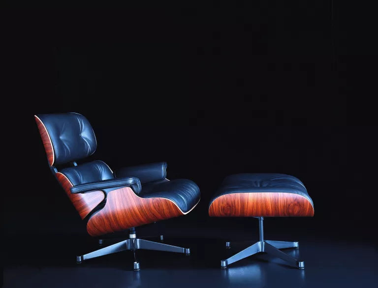 Vitra Ottoman voor Lounge chair
