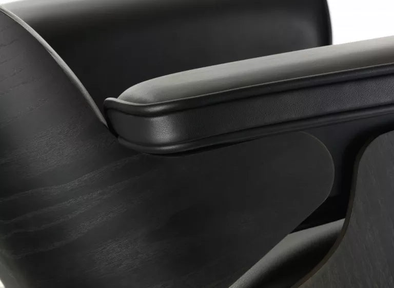 Vitra Eames Lounge chair fauteuil (nieuwe afmetingen) zwart