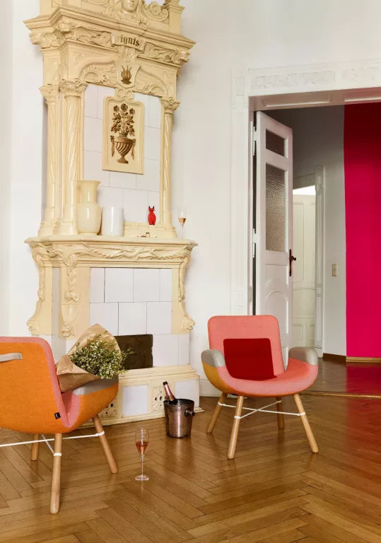 Vitra East River Chair fauteuil stofmix