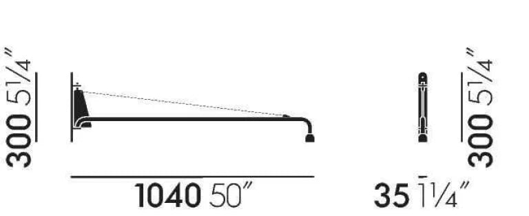 Vitra Petite Potence wandlamp