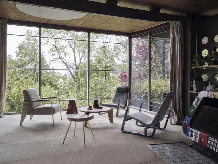 Vitra Tabouret 307 kruk massief eiken