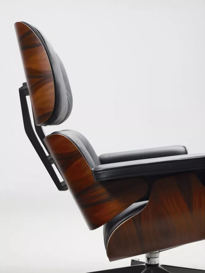 Vitra VitraEames Lounge chair met Ottoman fauteuil (nieuwe afmetingen)