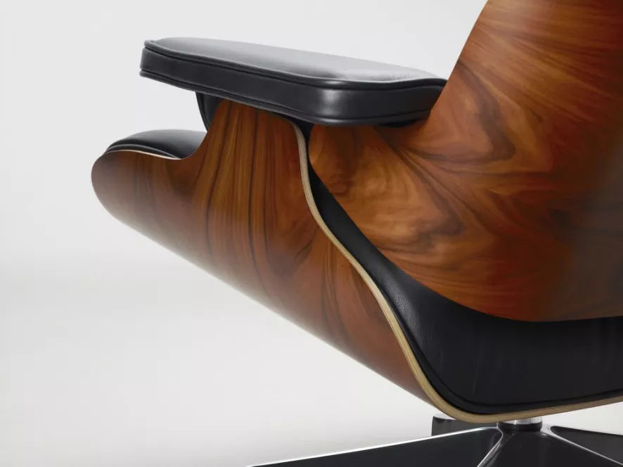 Vitra VitraEames Lounge chair met Ottoman fauteuil (nieuwe afmetingen)