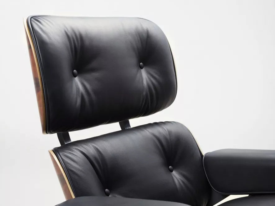 Vitra VitraEames Lounge chair met Ottoman fauteuil (nieuwe afmetingen)