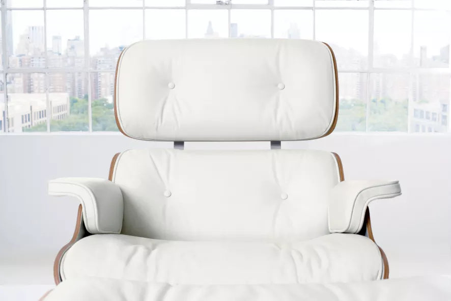 Vitra VitraEames Lounge chair met Ottoman fauteuil (nieuwe afmetingen)