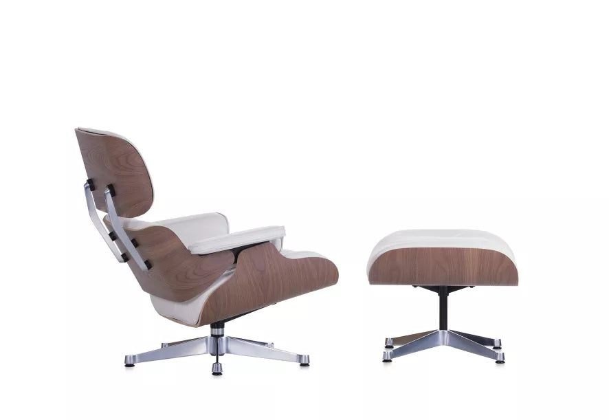 Vitra VitraEames Lounge chair met Ottoman fauteuil (nieuwe afmetingen)