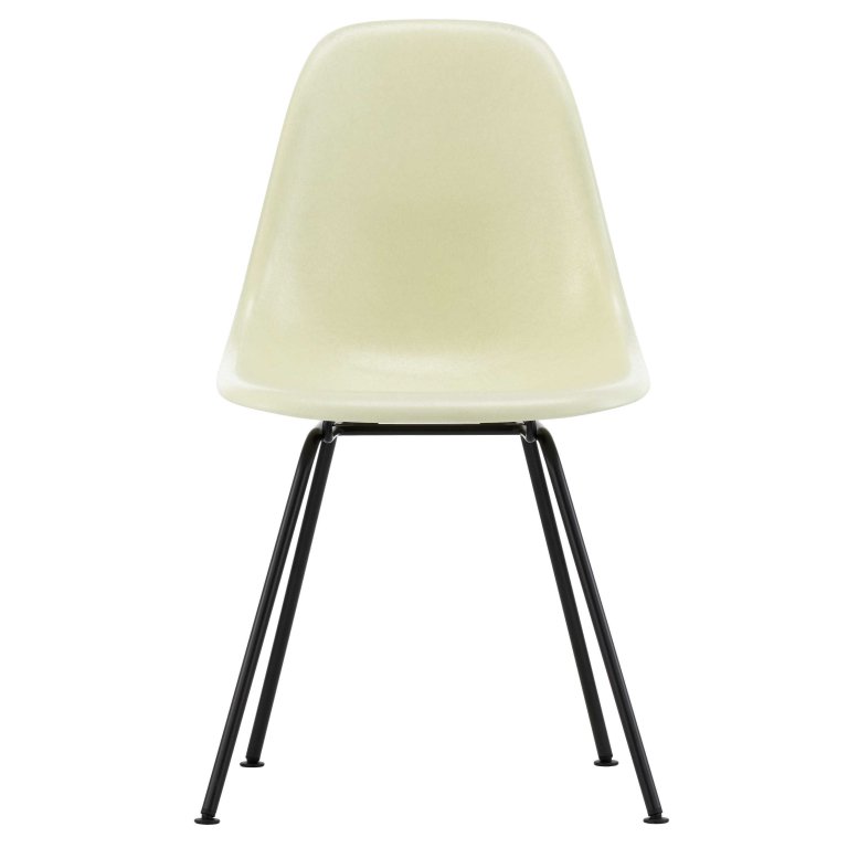 Vitra Eames DSX glasfiber stol sort base