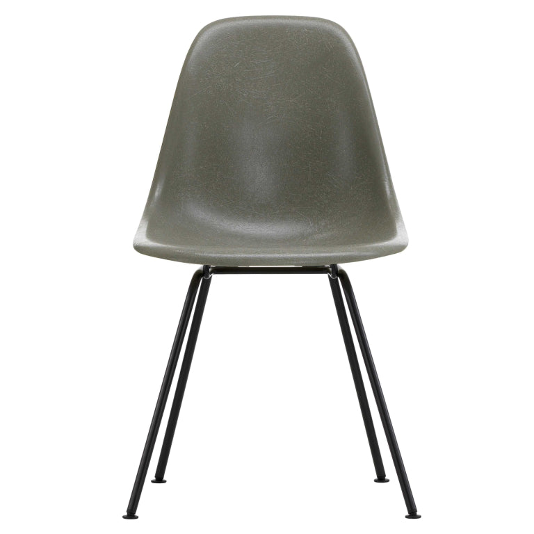 Vitra Eames DSX glasfiber stol sort base