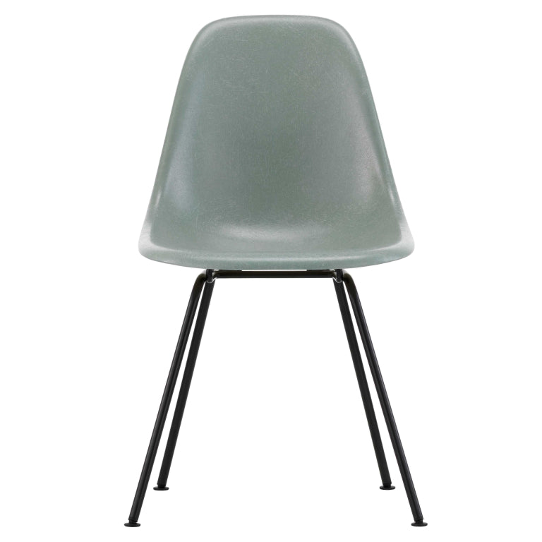 Vitra Eames DSX glasfiber stol sort base