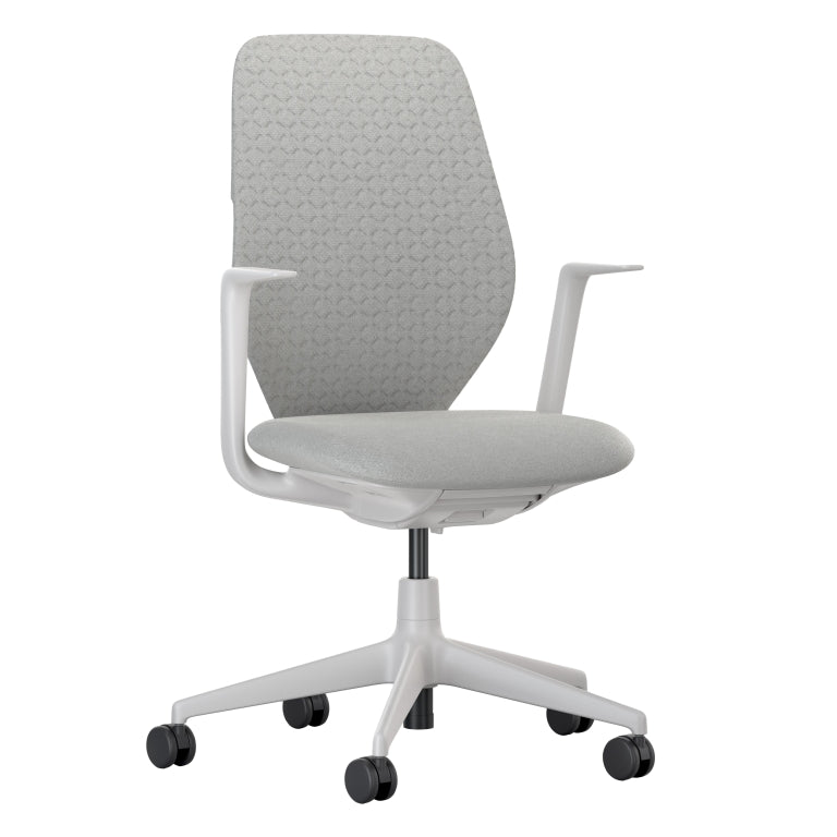 Vitra ACX Soft fast kontorstol grå base