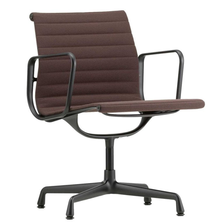 Vitra Aluminium Stol Sort EA 108