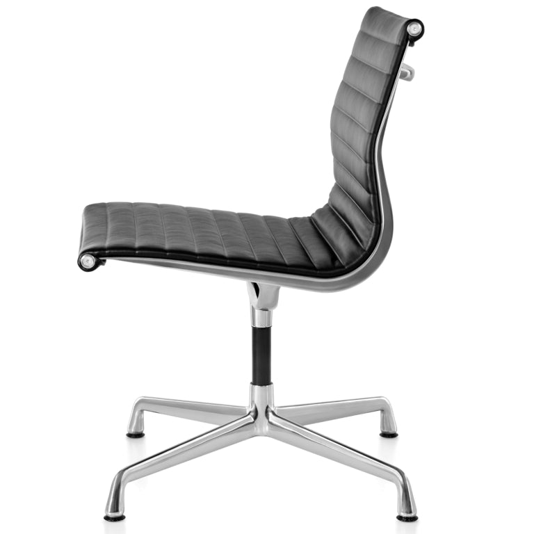 Vitra EA 101 stol gul/pastelgrøn, forkromet stel