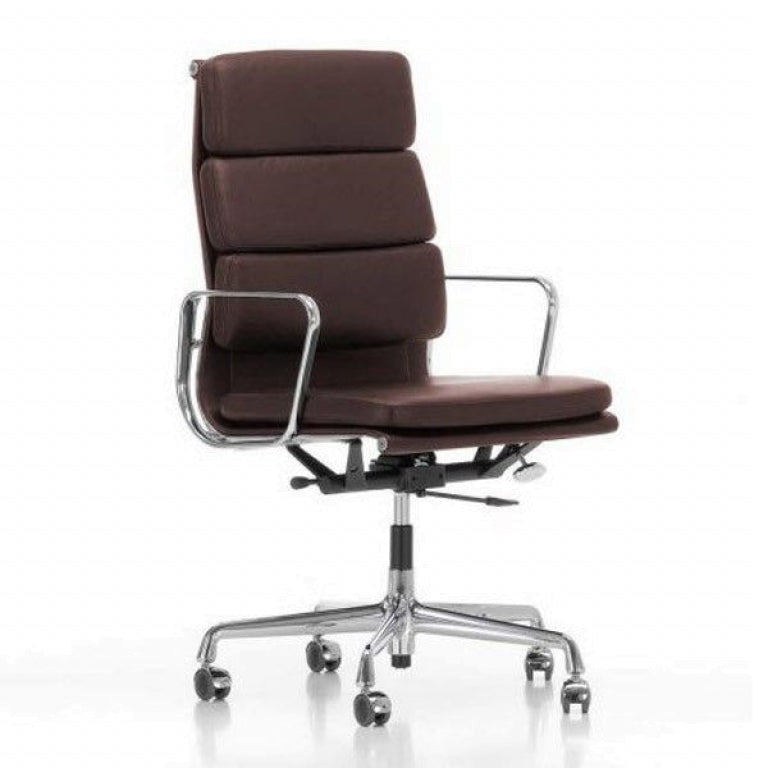 Vitra EA 219 kontorstol læder