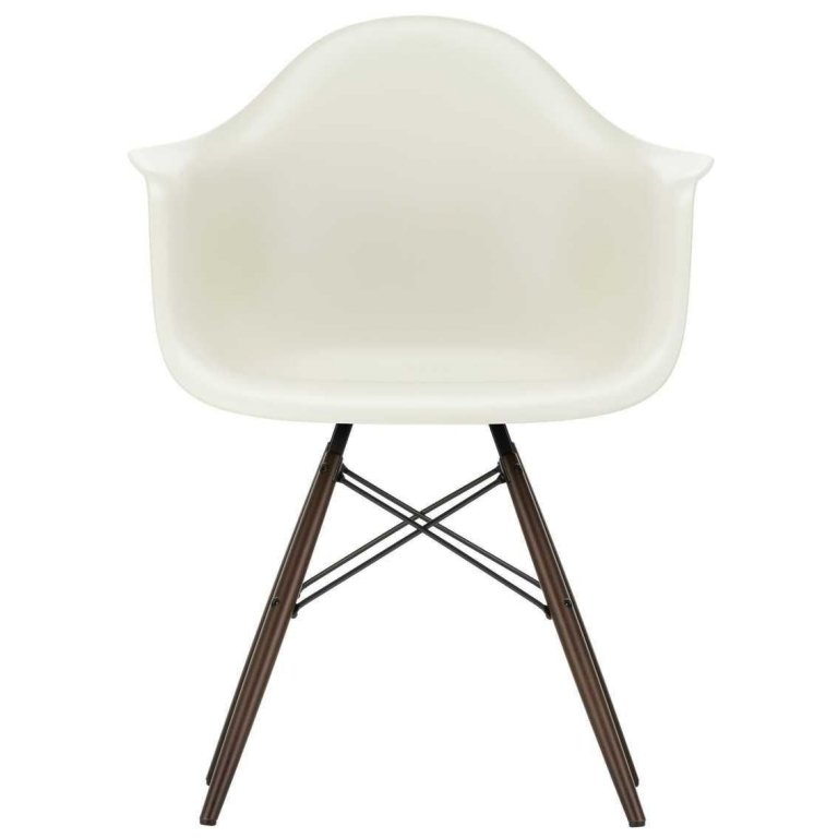 Vitra Eames DAW stol mørk ahorn base