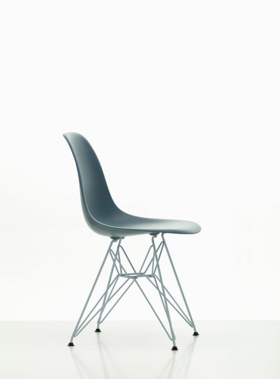 Vitra Eames DSR Colors stol Pebble, stel